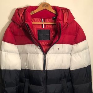 Tommy Parka Size Large with tags